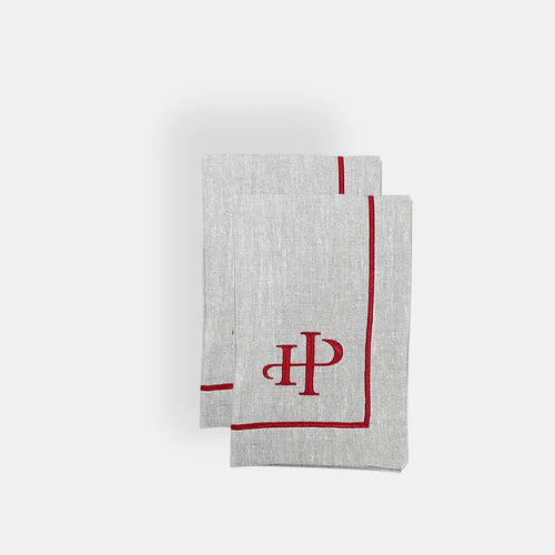 Kişiye Özel Peçete Monogram Tasarımı takımı