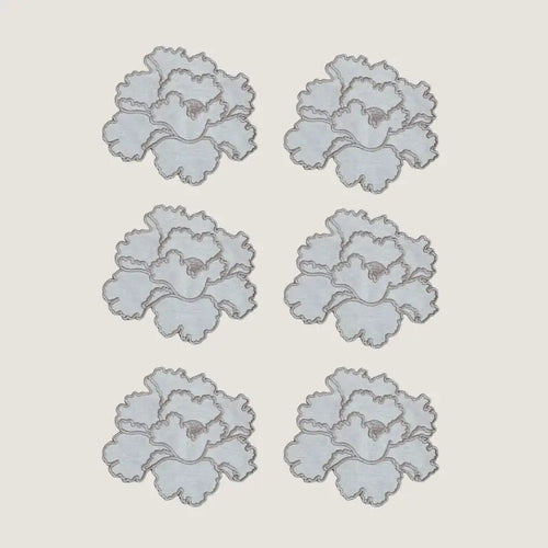 Flower Kokteyl Peçete Set 6'lı