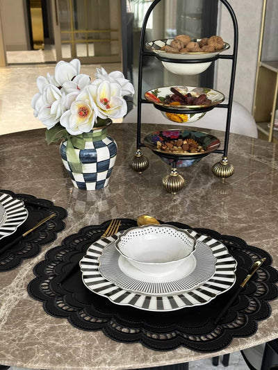 Deri Amerikan Servisi 2'li Elegant Model - görsel 9 - Mayıs Home