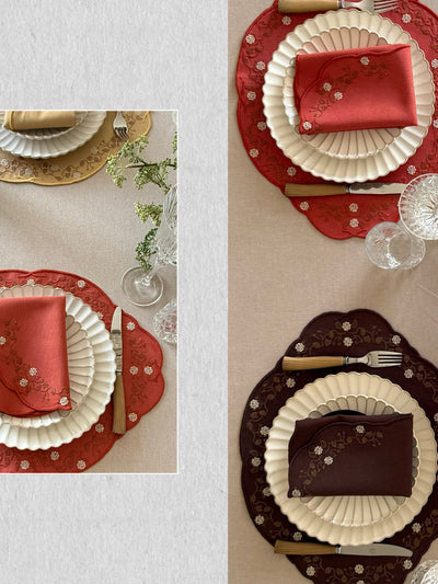 Hera Pastel Tonu Amerikan Servis 4'lü Set - görsel 10 - Mayıs Home