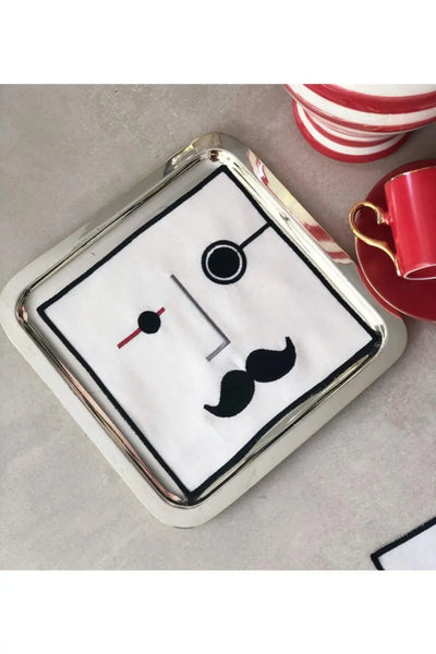 Mrs & Mr Model Kokteyl Peçetesi 2'lı