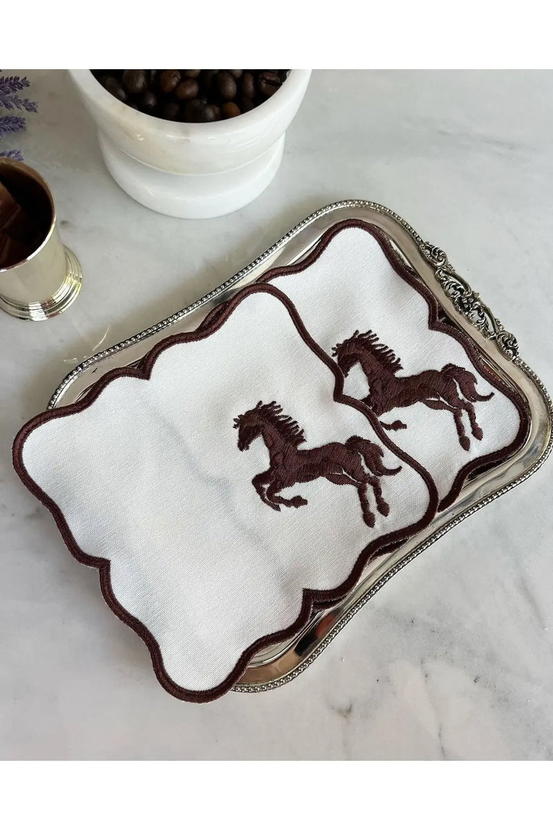 Noble Horse Çikolata Kahvesi 2li Peçete